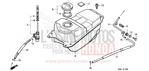 RESERVOIR A CARBURANT PK50N de 1992
